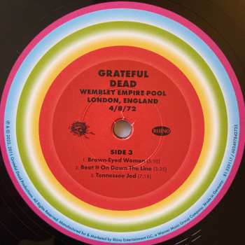 5LP/Dobozkészlet The Grateful Dead: Wembley Empire Pool, London, England 4/8/72 LTD