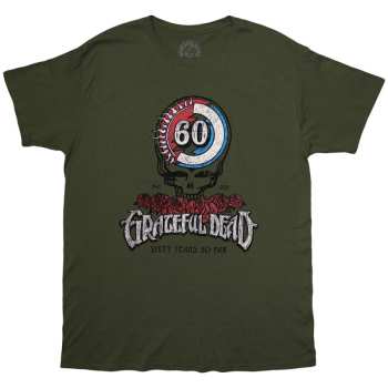 Merch Grateful Dead: Póló 60th Roses