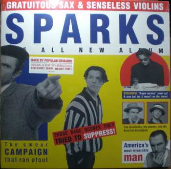 LP Sparks: Gratuitous Sax & Senseless Violins