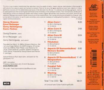 CD Gräwe - Reijseger - Hemingway: Sonic Fiction