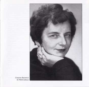 2CD Grażyna Bacewicz: Complete Works For Violin & Piano (World Premiere)