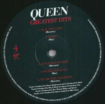 2LP Queen: Greatest Hits
