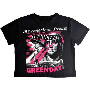 Merch Green Day: Női Crop Top American Dream