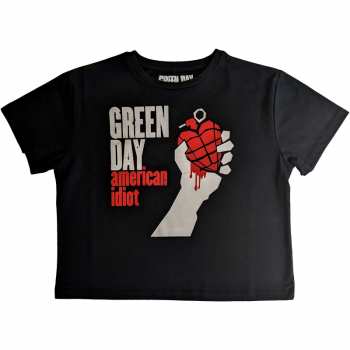 Merch Green Day: Női Crop Top American Idiot