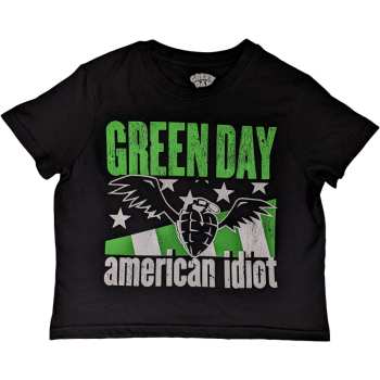 Merch Green Day: Női Crop Top American Idiot Wings
