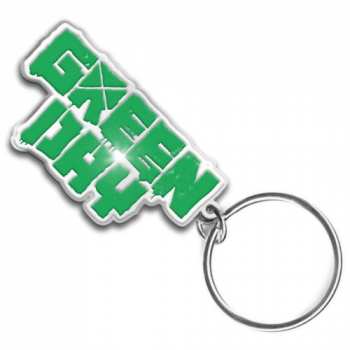 Merch Green Day: Kulcstartó Band Logo Green Day 