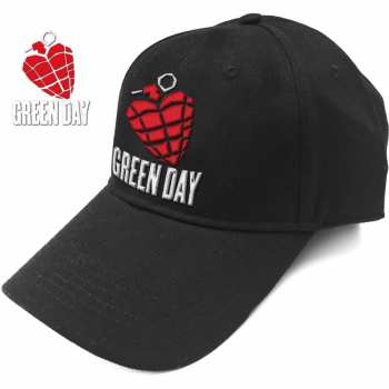 Merch Green Day: Baseball sapka Grenade Logo Green Day