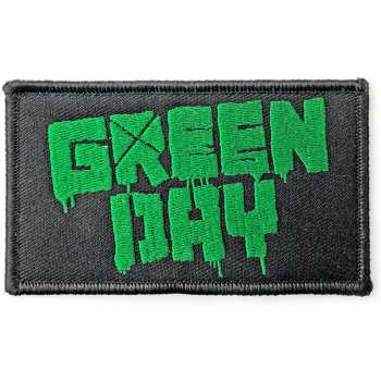 Merch Green Day: Felvarró Logo Green Day