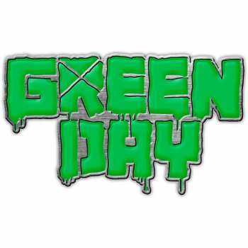 Merch Green Day: Kitűző Logo Green Day