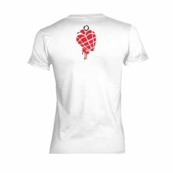 Merch Green Day: Tričko Dámské American Idiot Heart (white) M