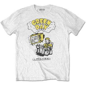 Merch Green Day: Póló Longview Doodle 