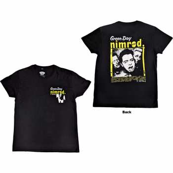 Merch Green Day: Green Day Unisex T-shirt: Nimrod Breast Print (back Print) (small) S
