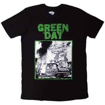 Merch Green Day: Póló Riot Trio