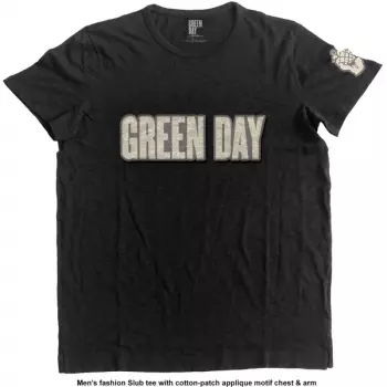 Hímzett Póló Logo Green Day & Grenade 
