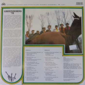 LP Greenhorns: Greenhorns '71