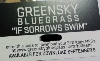 2LP Greensky Bluegrass: If Sorrows Swim