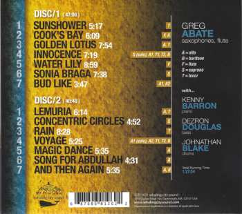 2CD Greg Abate: Magic Dance - The Music Of Kenny Barron