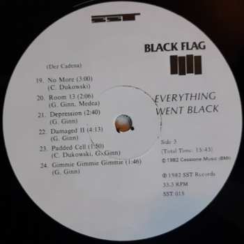 2LP Greg Ginn: Everything Went Black