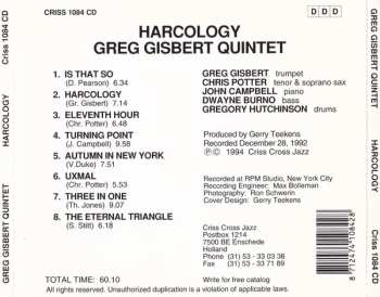 CD Greg Gisbert Quintet: Harcology