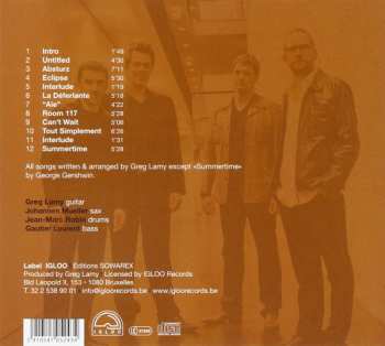 CD Greg Lamy Quartet: Meeting