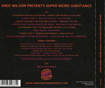 2CD Greg Wilson: Super Weird Substance