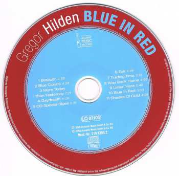 CD Gregor Hilden: Blue In Red