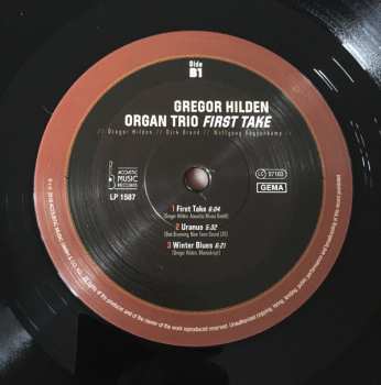 2LP Gregor Hilden Organ Trio: First Take