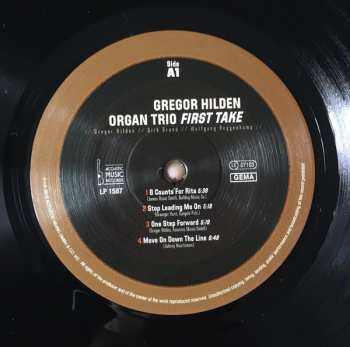 2LP Gregor Hilden Organ Trio: First Take