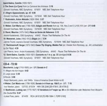 6CD/DVD/Dobozkészlet Gregor Piatigorsky: The Art Of  (Rare 78s Unissued Studio Recordings, Public Performances And Broadcasts)