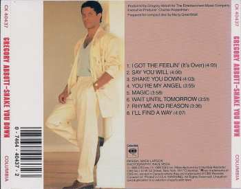 CD Gregory Abbott: Shake You Down