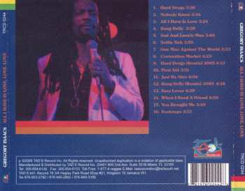 CD Gregory Isaacs: All I Have Is Love, Love, Love