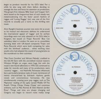 2CD Gregory Isaacs: In Person