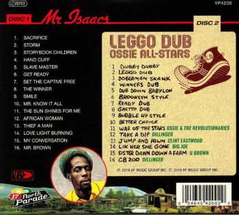 2CD Gregory Isaacs: Mr. Isaacs / Leggo Dub DLX