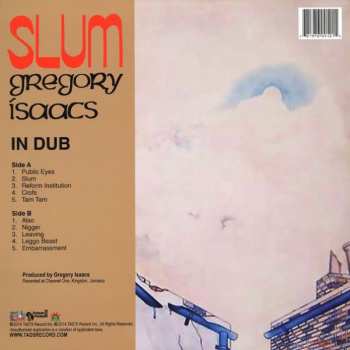 LP Gregory Isaacs: Slum In Dub 