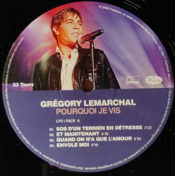 2LP Grégory Lemarchal: Pourquoi Je Vis