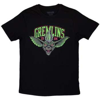 Merch Gremlins: Póló Stripe 1984 Green Logo Gremlins