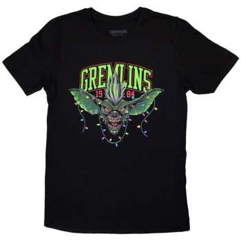 Merch Gremlins: Póló Stripe 1984 Xmas Lights