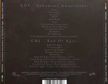 2CD Grendel: Inhumane Amusement At The End Of Ages : Redux 2000-2002