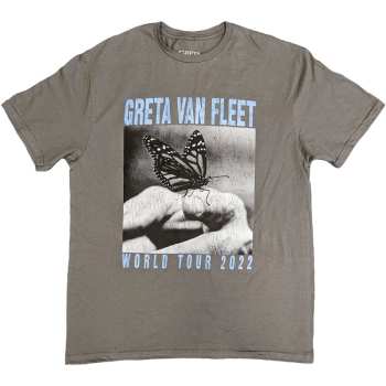 Merch Greta Van Fleet: Póló World Tour Butterfly