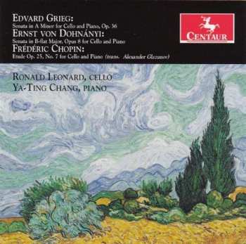 CD Grieg / Dohnanyi / Glazunov / Leonard / Chang: Sonata In A Minor / Sonata In B-flat Major / Etude