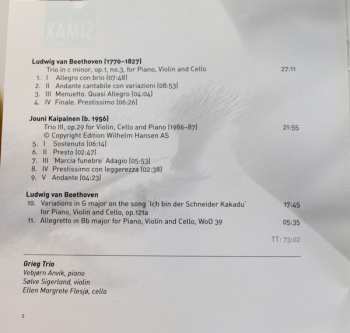 CD Ludwig van Beethoven: Beethoven + Kaipainen