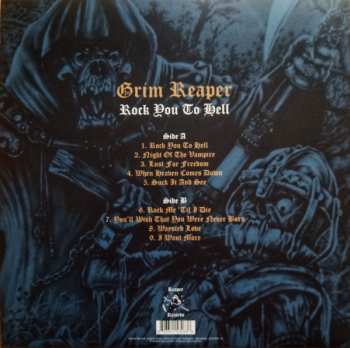 LP Grim Reaper: Rock You To Hell LTD | CLR