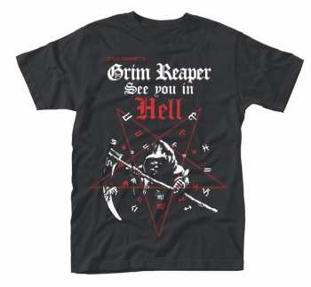 Merch Grim Reaper: Póló See You In Hell