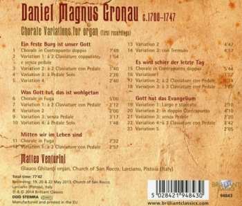 CD Matteo Venturini: Chorale Variations (First Recordings)