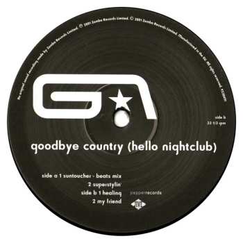 3LP Groove Armada: Goodbye Country (hello Country)