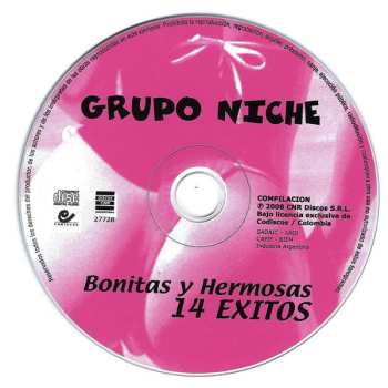 CD Grupo Niche: 14 Exitós - Bonitas Y Hermosas
