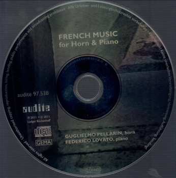 CD Guglielmo Pellarin: French Music For Horn & Piano