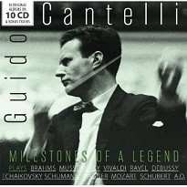 Album Guido Cantelli: Guido Cantelli Plays Brahms Mussorgsky Vivaldi Ravel Debussy Tchaikovsky Schumann Wagner Mozart Schubert A. O.