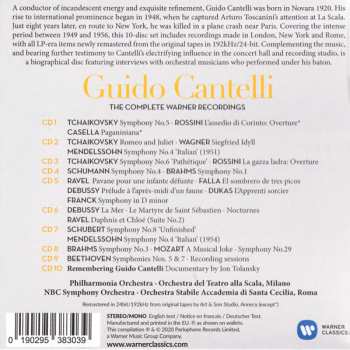 10CD/Dobozkészlet Guido Cantelli: The Complete Warner Recordings