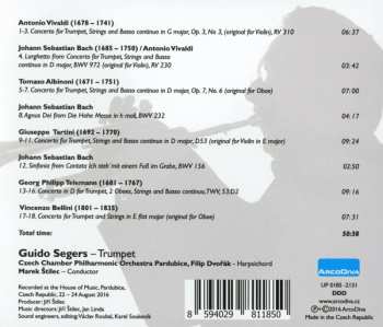 CD The Czech Philharmonic Chamber Orchestra: Masters Of Baroque